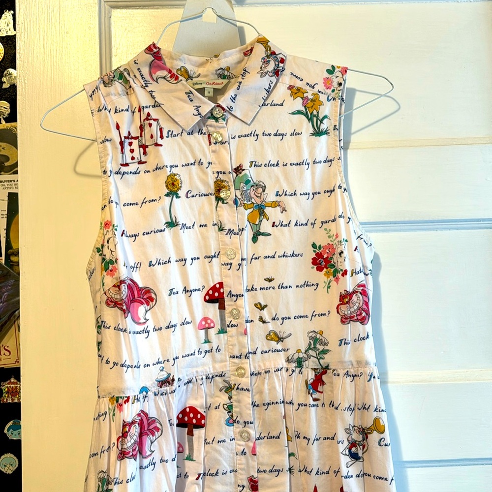 Cath Kidston x Disney Alice in Wonderland dress